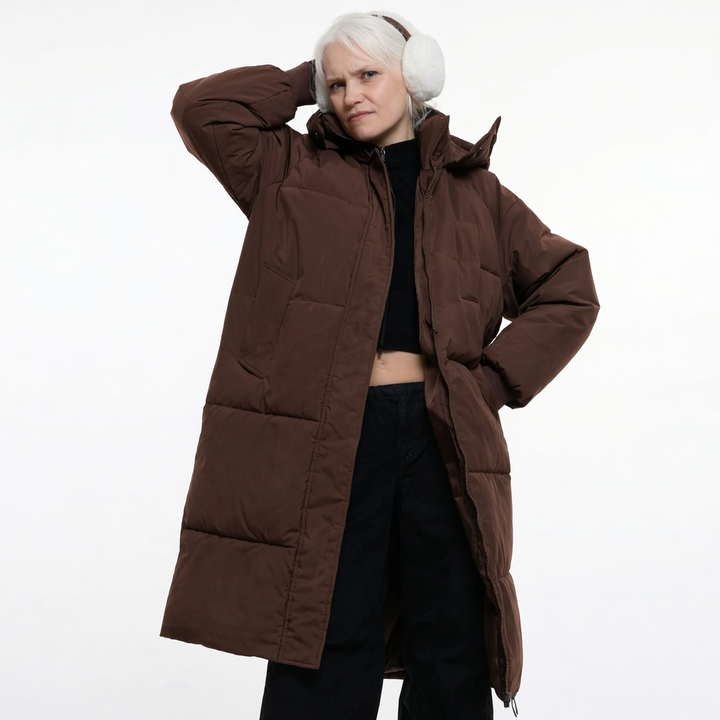 GIGATY™ - Classic Hooded Long Puffer Coat
